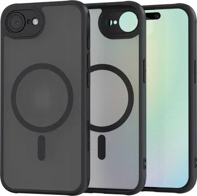 Immagine prodotto di MagSafe SPACECASE Custodia magnetica ibrida per iPhone 16E Nero