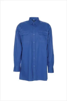 Produktbild von Planam  Hemden Köperhemd 1/1 Arm mittelblau Gr. 41/42, 0407041