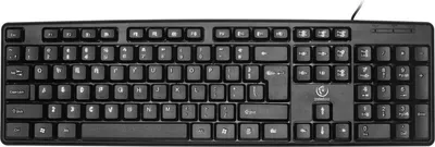 Produktbild von Rebeltec UNO USB-Tastatur mit Kabel, Schwarz