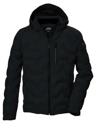 Productafbeelding van KOW 60 Heren Quilted Jas, zwart (00200), maat XXL