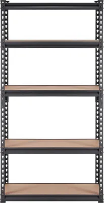 Produktbild von Famanu Aufbewahrungregal 907,2 kg - Robustes Kellerregal - 75x30x152cm