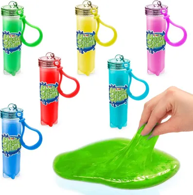 Productafbeelding van CRAZE Magic Slime sleutelhanger met slijm, perfect als cadeautje voor kinderfeestjes