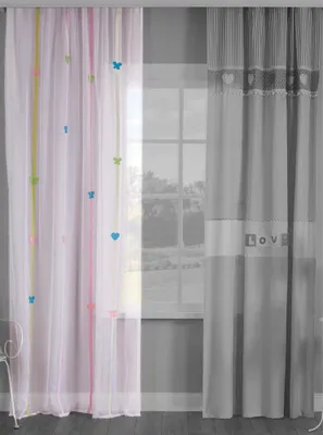 Produktbild von Cilek LOVE Gardine 160x260cm Weiß