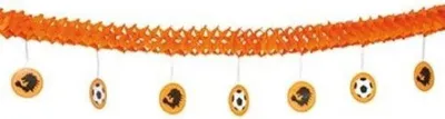 Image de Guirlande avec accroche orange 4M