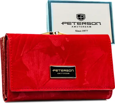 Produktbild von Damen Geldbörse Leder+PU PTN PS108-MLF-2562 Rot