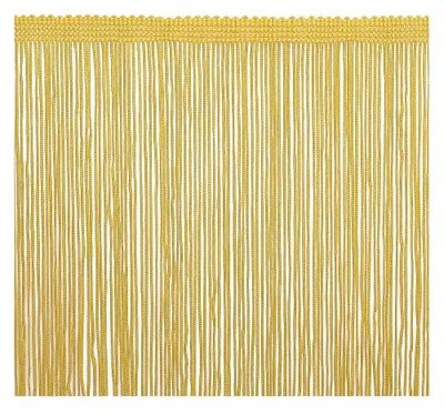 Image de Omgoods - Bordure à franges de 1,85 mètre, en or, pour vêtements et décoration