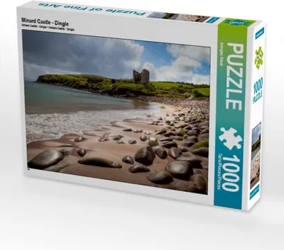 Produktbild von Calvendo Minard Castle - Dingle 1000 Teile Puzzle quer 640x480mm, Klust Juergen; 7336597