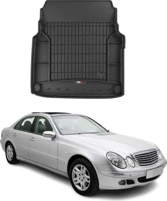 Image de Tapis de Coffre pour Mercedes Classe E W211 2002-2009 TPE Noir