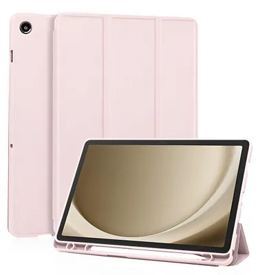 Obrázek produktu pro Techsuit – Flex Trifold pouzdro s držákem na stylus pro Samsung Galaxy Tab A11 Plus / A9 Plus – růžové