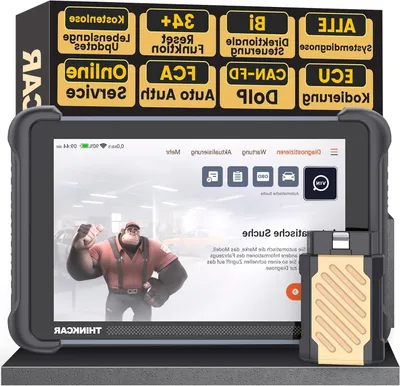 Image de Lecteur OBD2 - Scanner OBD2 - Outil de diagnostic automobile - Lecteur de codes - Outil de diagnostic - Plus de 34 fonctions de réinitialisation