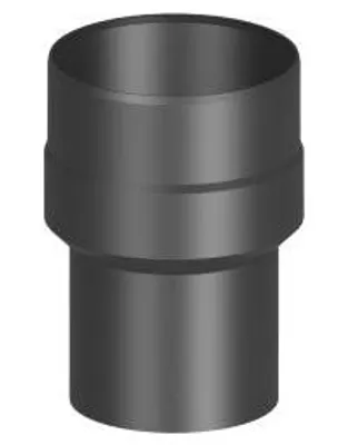 Produktbild von Erweiterung Ofenrohr/ Rauchrohr Ø 120-150mm, lackiert schwarz