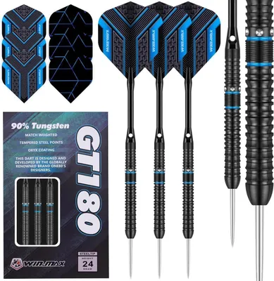 Obrázok produktu pre WIN.MAX 90% Volfrámové šípky 3 kusy 16-28g čierne