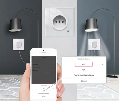 Produktbild von MOES Intelligente Wandsteckdose, Zigbee, FR, 16A, Weiß