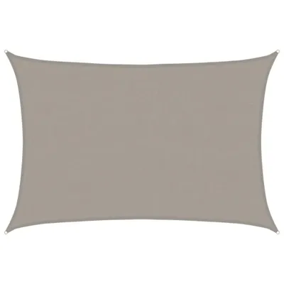 Immagine prodotto di Vela Parasole 160 g/m² Rettangolare Grigio Chiaro 4x6 m in HDPE