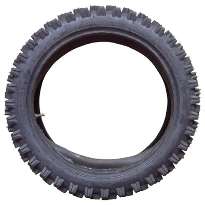 Produktbild von Crossreifen Dirtbike Kinder-Dirtbikereifen 90/100-14 Schlauch Ersatzreifen