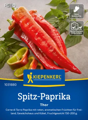 Artikelbild 2 von 'Spitz-Paprika Thor F1' aus der Kategorie Spitzpaprikasamen