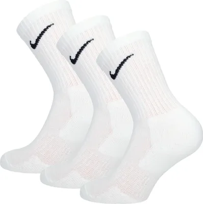 Produktbild von Nike Everyday 3 Paar Uni Socken Baumwolle - Weiß - XL