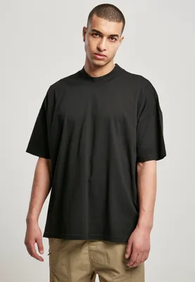 Zdjęcie produktu dla Urban Classics Oversized Mock Neck Tee czarny - XL