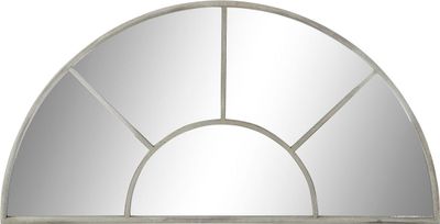 Spiegel dewall dkd home decor 122 x 2,5 x 62 cm grau Metall white vintage Fenster