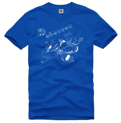 Produktbild von style3 Kart Mario Herren T-Shirt snes n64 u super video game
