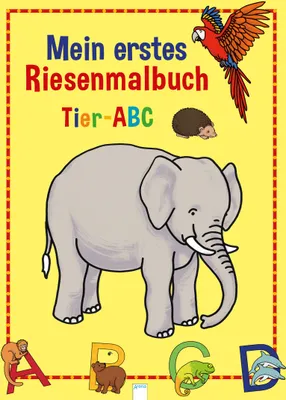 Produktbild von Tier-ABC: Mein erstes RIESENMALBUCH