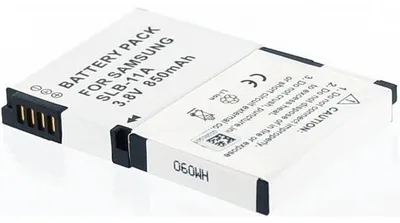 Produktbild von Akku für Samsung EX2F Li-Ion 3,7 Volt 850 mAh schwarz