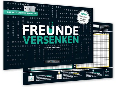 Image de D & R Denkriesen DENKRIESEN - FREUNDE VERSENKEN® - Les bateaux sont stupides - Couler les bateaux FV3001
