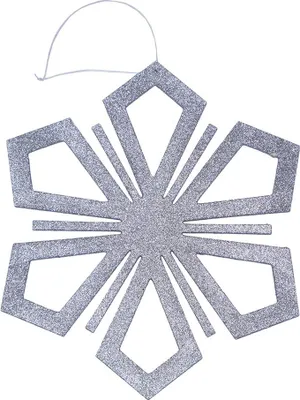 Zdjęcie produktu dla DECOLED Snowflake II, średnica 120 cm, srebrny
