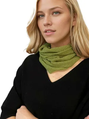 Immagine prodotto di Sciarpa girocollo da donna Prettystern, realizzata in lana cashmere, calda, ideale per l'autunno e l'inverno