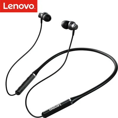 Produktbild von Lenovo HE05 Pro Drahtloser Kopfhoerer BT5.0 Stereo Sound Neckband Kopfhoerer 10mm Treiber fuer Android iOS