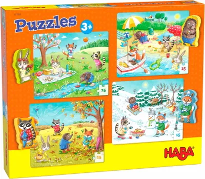 Obrázok produktu pre HABA 301888, 15 kusov, Flóra a fauna, 3 rok / roky