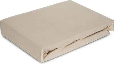 Zdjęcie produktu dla Prześcieradło z elastycznym sznurkiem JERS4 beżowe 240x220 30cm 190