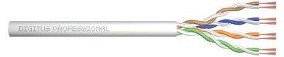 Produktbild von DIGITUS CAT 5e U/UTP Twisted Pair Patchkabel, 305m, grau