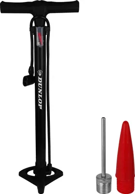 Produktbild von Dunlop Fahrrad Standluftpumpe für alle ventile Luftpumpe Fahrradstandpumpe Standpumpe Fahrradpumpe
