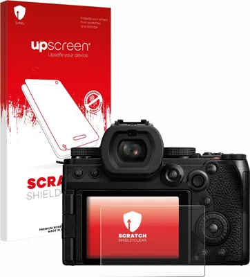 Produktbild von upscreen Schutzfolie für Panasonic Lumix DC-S5II Displayschutz Displayschutzfolie Folie Klar Transparent