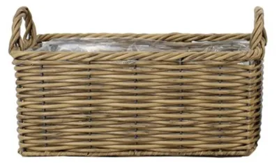 Produktbild von FLORAN Pflanzgefäß Korb Hamolton 40 x 17 cm - Kunststoff