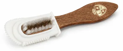Produktbild von Langer & Messmer Raulederbürste mit Gummikopf, KI-generiertes Bild