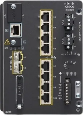 Produktbild von Cisco Catalyst IE3300, Managed, L2/L3, 10G Ethernet (100/1000/10000), Power over Ethernet (PoE), Rack-Einbau