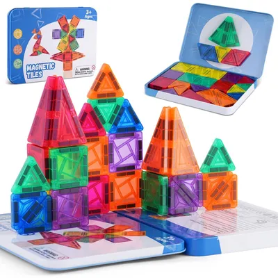 Produktbild von Magnetisches Bauklotz-Set, 40 Teile