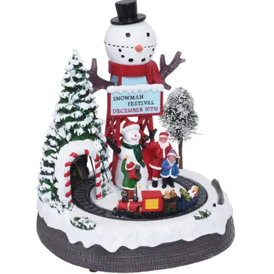 Produktbild von Weihnachtsszene Winter, LED, 29 cm