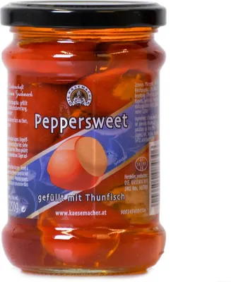 Produktbild von Peppersweet gefüllt mit Thunfisch 250g von Die Käsemacher