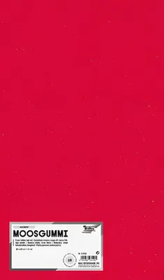 Obrázok produktu pre Folia 231020, Penové pečiatky, Červená, 2 mm, 20 cm, 29 cm, 10 listy
