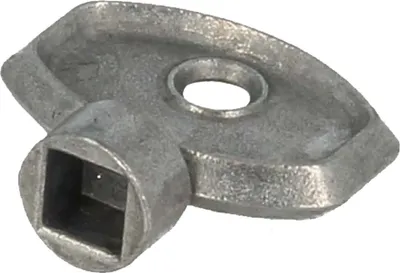 Produktbild von tecuro Metall-Heizkörper-Entlüftungsschlüssel, 4-Kant mit 5 mm, kurze Ausführung
