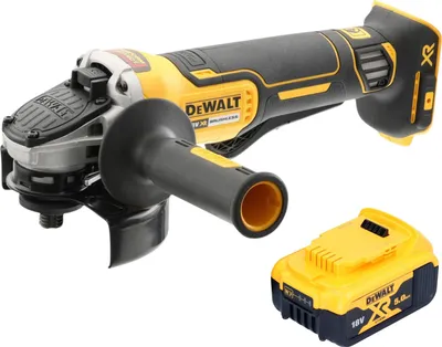 Produktbild von DeWalt DCG 406 N Akku Winkelschleifer 18 V 125 mm Brushless + 1x Akku 5,0 Ah - ohne Ladegerät