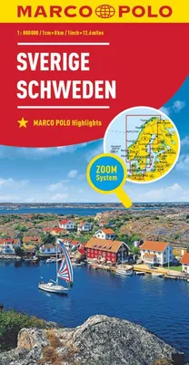 Obrázek produktu pro MARCO POLO Mapa země Švédsko 1:800 000