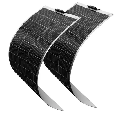 Obrázek produktu pro Flexibilní solární panel, výkon 120 W, napětí 18 V, vysoká účinnost 24 %, 2 solární panely