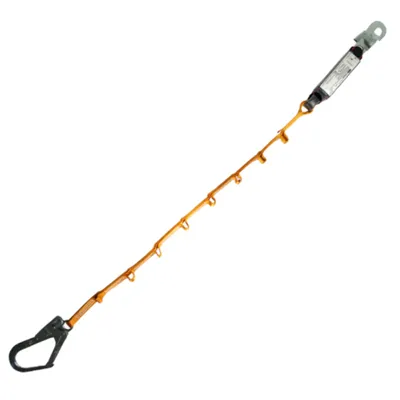 Produktbild von CLIMAX Bandfalldämpfer 1,45m mit 2 autom. Haken aus legierten Stahl