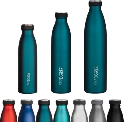 Immagine prodotto di Borraccia termica da 500 ml di 720 DGREE – per lo sport, le attività all’aperto e l’ufficio – Robusta borraccia Milkybottle in acciaio inossidabile in colori di tendenza – sostenibile