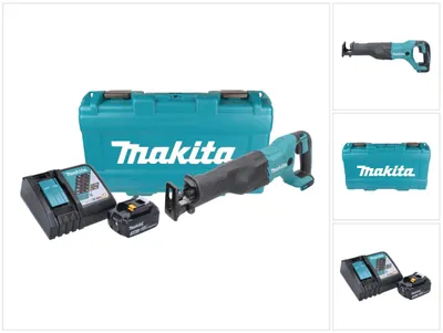 Obrázok produktu pre Akumulátorová priamočiara píla Makita DJR 186 RF1K 18 V + 1x akumulátor 3,0 Ah + nabíjačka + kufor