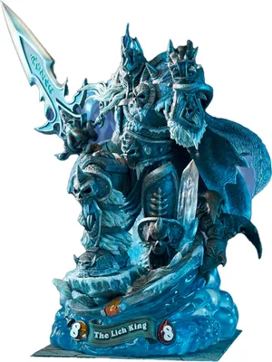 Produktbild von HEX Collectibles Blizzard Hearthstone - The Lich King Statue 1/6